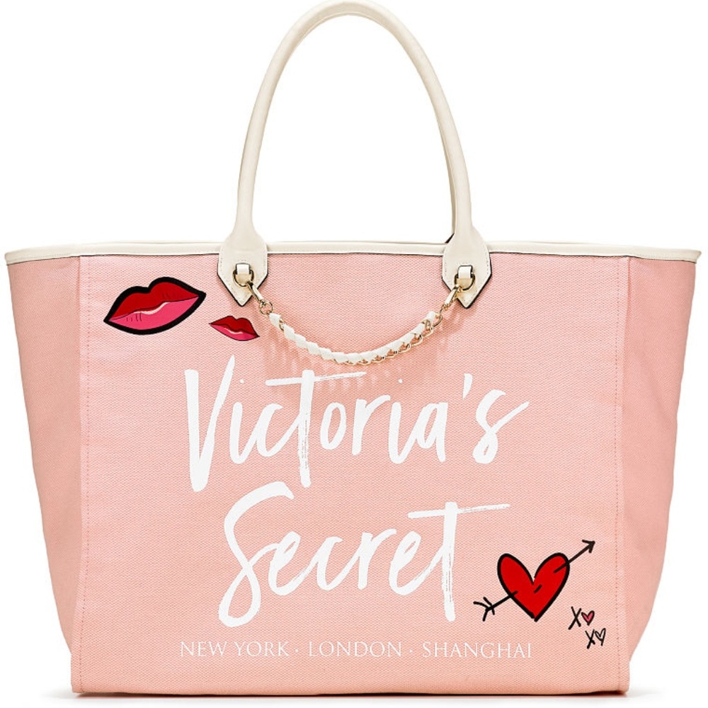 VICTORIA'S SECRET Angel City Pink Love Tote